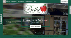 Desktop Screenshot of belladentalgroup.com